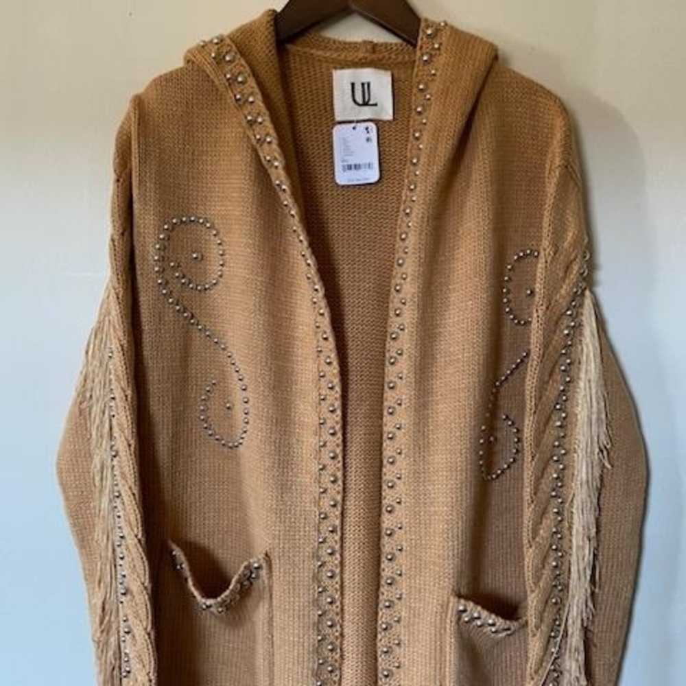 FPxUnderstatedLeather | Embellished Cardigan - Picture 5 of 12